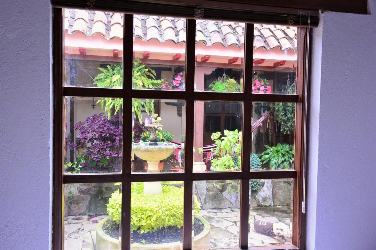Hacienda El Pinar Del Viento Bed & Breakfast Виля Де Лейва Екстериор снимка